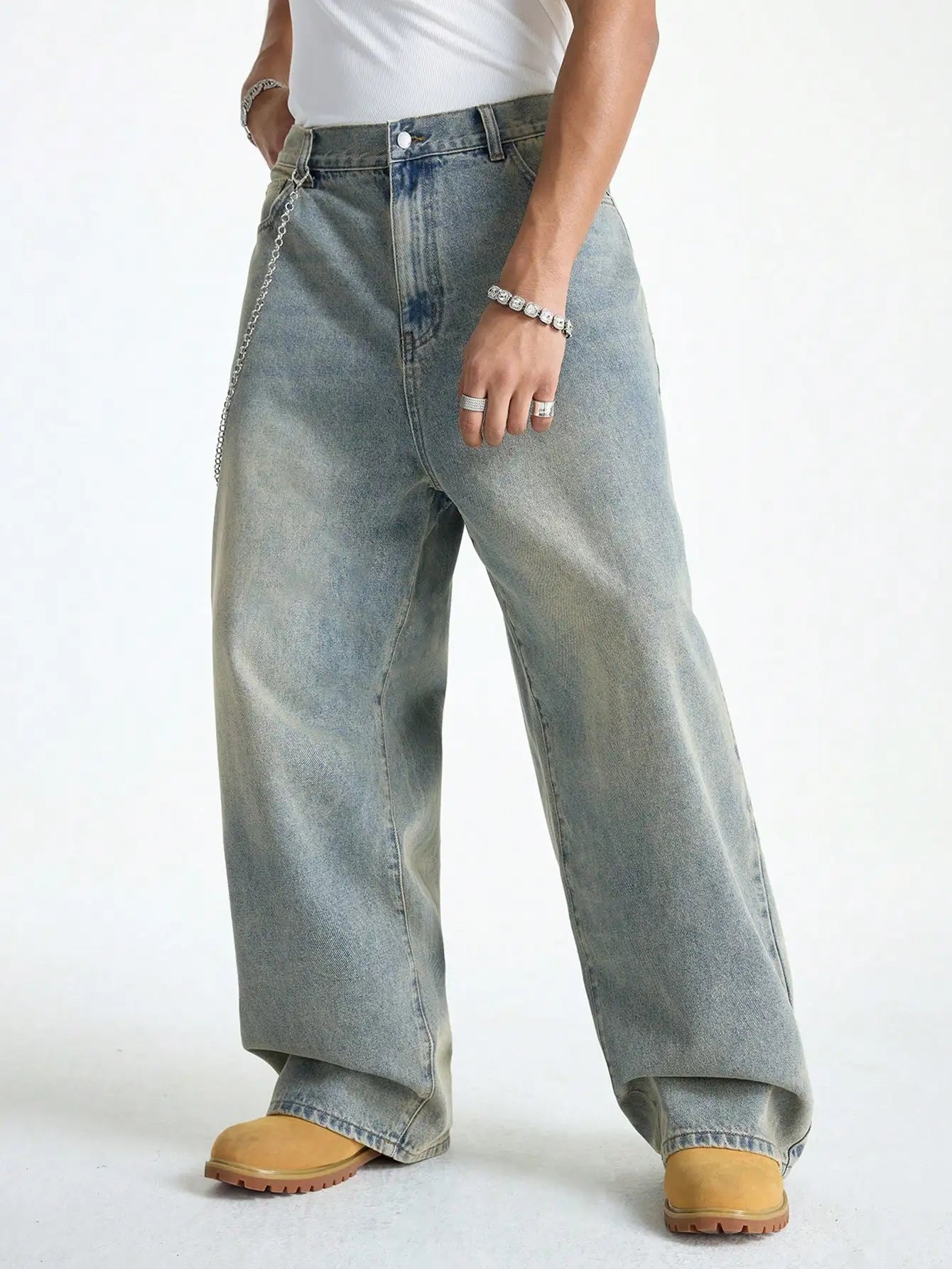 Retro Washed Jeans