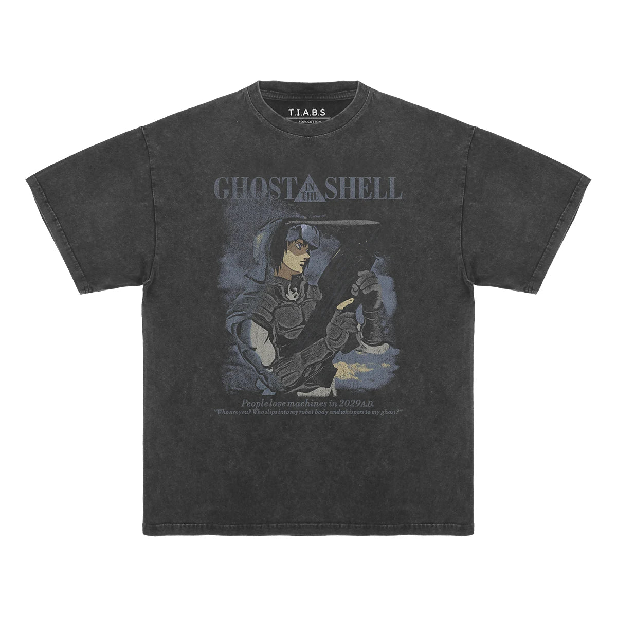 Retro Ghost in the Shell T-Shirt