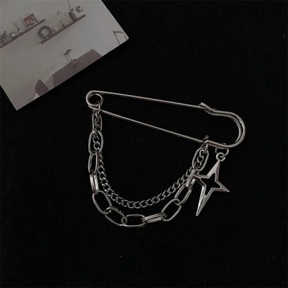 Chain Brooch Accessories