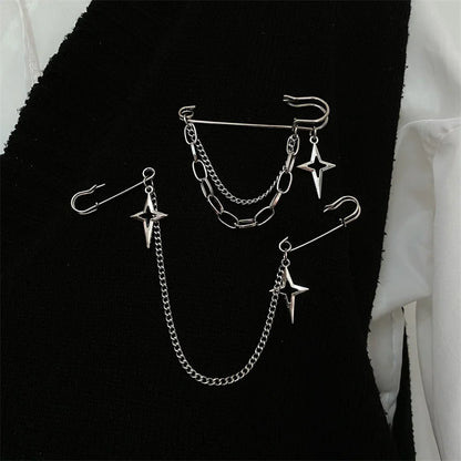 Chain Brooch Accessories