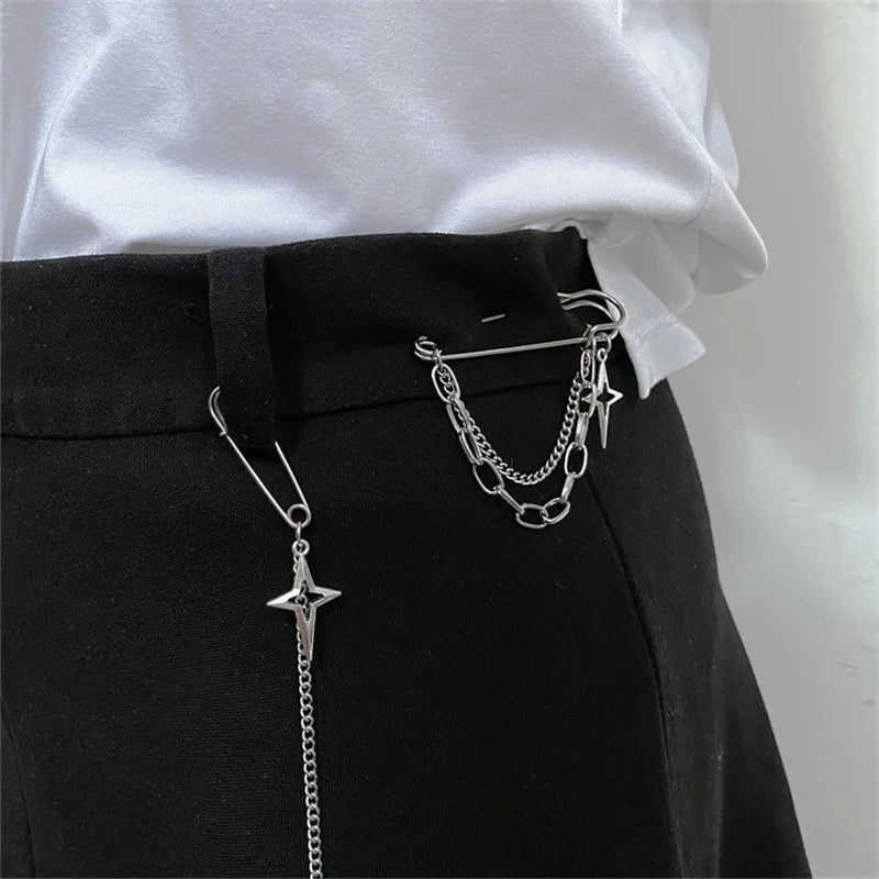 Chain Brooch Accessories