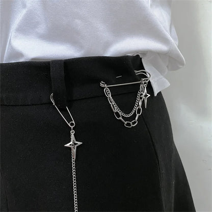 Chain Brooch Accessories