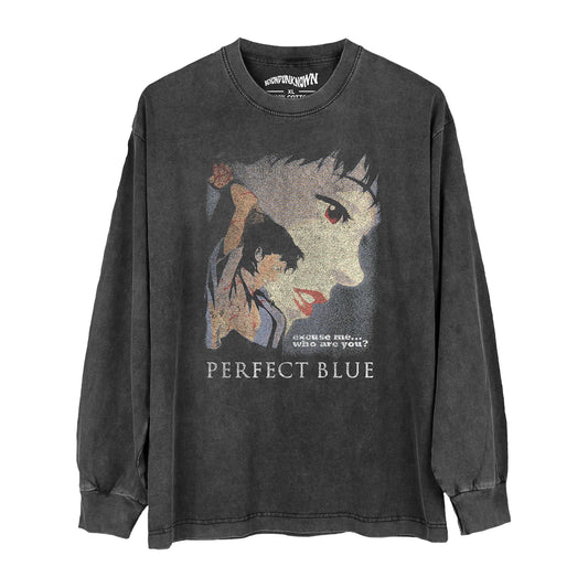 Long Sleeve Perfect Blue T-Shirt