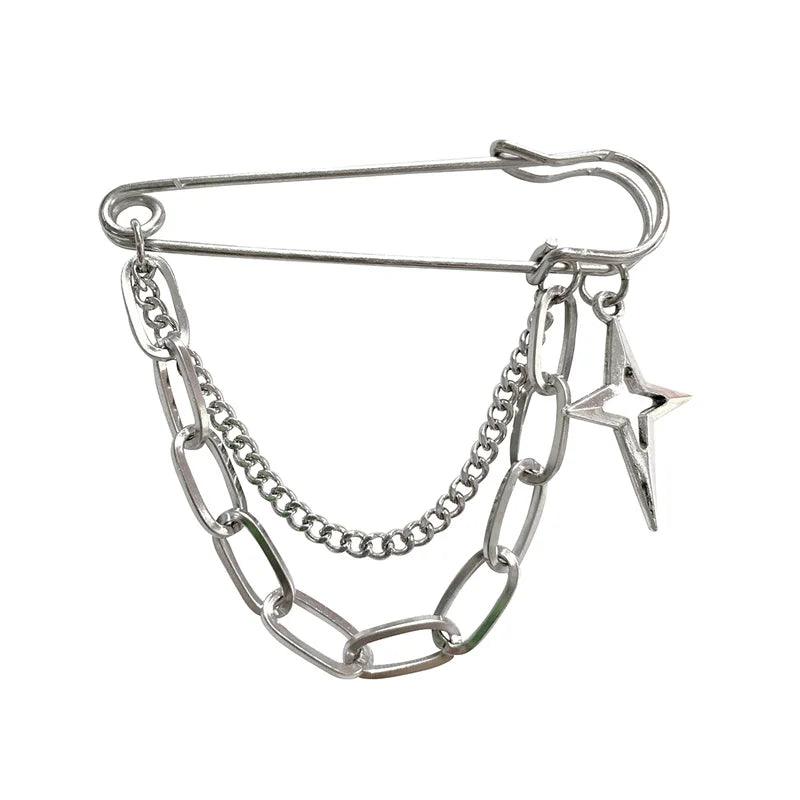 Chain Brooch Accessories