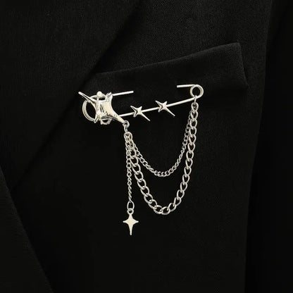 Chain Brooch Accessories