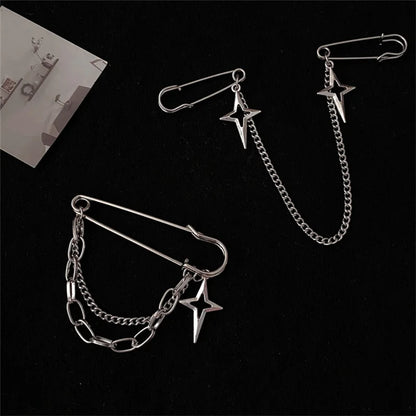 Chain Brooch Accessories