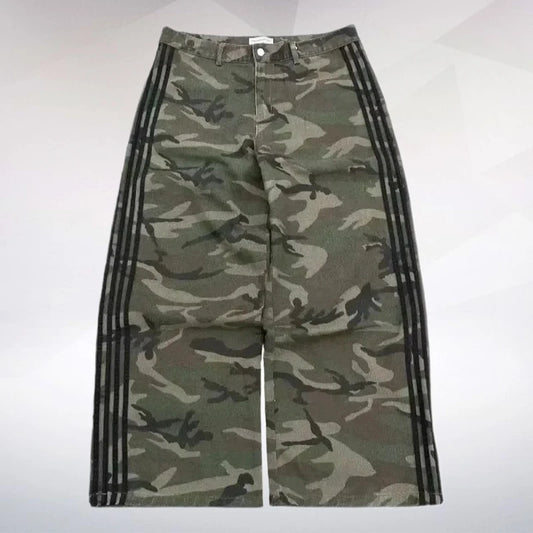 Retro Camouflage Pants