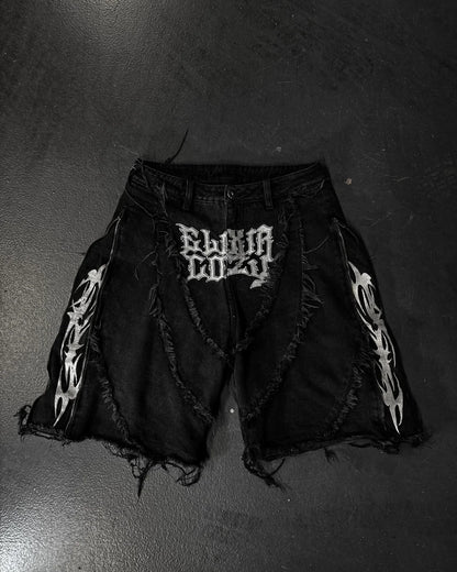 Fashion Jeans  Zipper Large/Short