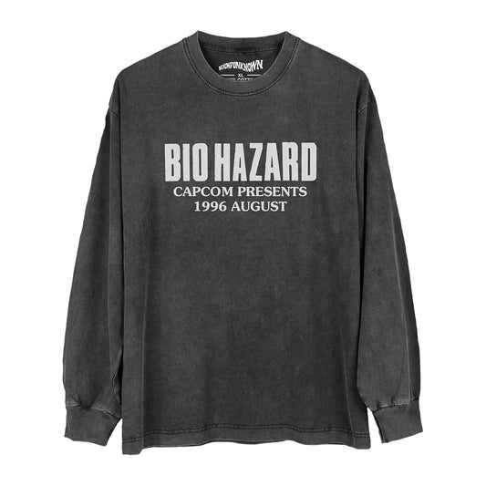 Long Sleeve Biohazard T-Shirt